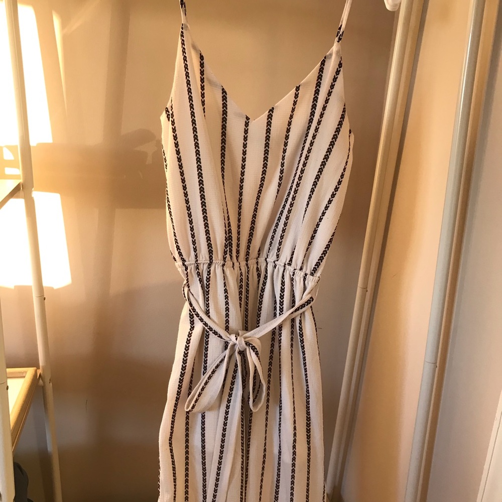 Striped Jumpsuit